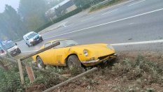 Ултра рядко Ferrari за 3 млн долара катастрофира в Италия