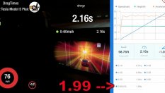 Tesla Model S Plaid наистина го направи: 1.99 секунди!