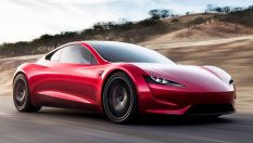 Tesla показа как нейният роудстър вдига 100 км/ч за под 2 секунди (ВИДЕО)