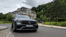Семейните 500 коня: тестваме Mercedes-AMG GLC 63 S