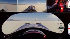 Болид вдигна 809,33 км/ч (ВИДЕО)