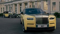 Rolls-Royce почете филм за Джеймс Бонд със златен Phantom