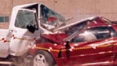 Ужас от миналото – краш-тест на  Ford F-150 и Mitsubishi 3000GT