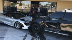 BMW X5 потроши паркиран McLaren 720S