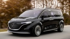 Mercedes-Benz показа луксозен минван на ток - EQT