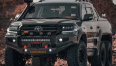 Toyota Land Cruiser 200 стана 6-колесен звяр