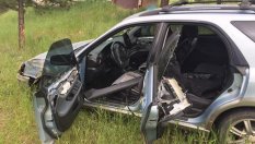 Мечка задигна Subaru и го потроши