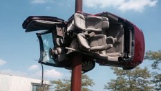 Американка участвала в 26 пътни инцидента (ВИДЕО)