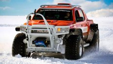 Ето как изглежда Toyota Tacoma, която стигна до Южния полюс за 40 часа
