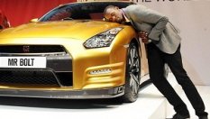 Nissan показа GT-R в чест на Юсейн Болт