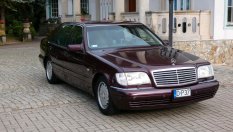 Има и такова животно – Mercedes W140 със заводска навигация и телевизор