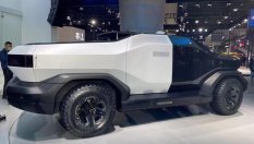 Китайци показаха футуристичен пикап с размери на Toyota Tundra