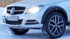 Mercedes тества мистериозен модел
