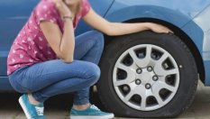 Как да избегне плоските петна на гумите