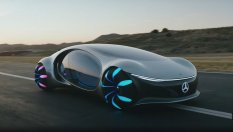 "Колата на бъдещето" на Mercedes-Benz излезе на пътя