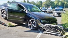 Audi RS7 вдигна 300 км/ч, преди да се разбие