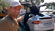 Tesla атакува рекорд на "Нюрбургринг" с Розберг зад волана