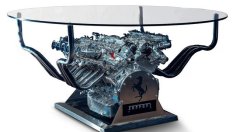 Масичка за кафе от двигател Ferrari се продаде колкото нов автомобил