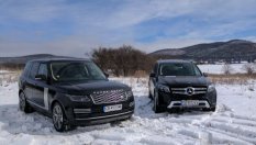 Mercedes GLS срещу Range Rover: Размерът има значение