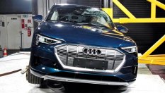 Audi e-tron получи 6 по милост на краш тестовете (ВИДЕО)