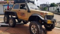 В Колумбия направиха най-високопроходимата Lada Niva 6x6