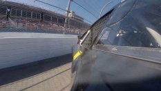 Какво се случва със спортна кола при удар с 209 км/ч?