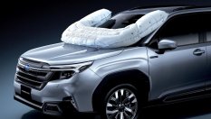 Subaru направи въздушна възглавница за защита на велосипедистите