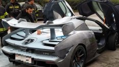 Още един McLaren Senna се запали