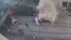 Lamborghini Gallardo изгоря напълно в Сиатъл (ВИДЕО)