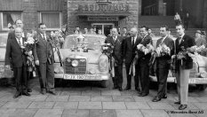 Когато Mercedes-Benz спечели рали Монте Карло