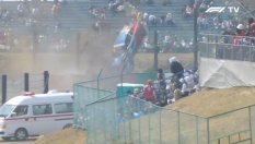 Вижте как Porsche прескача оградата на &bdquo;Сузука&ldquo;