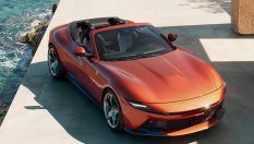 Най-евтиното Ferrari остана без покрив