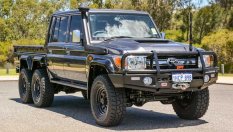 Австралийци направиха уникален Land Cruiser 6x6