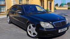 20-годишният Mercedes-Benz S-Class на Дейвид Бекъм се продава на търг
