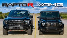 Ford F-150 Raptor R срещу Mercedes-AMG G 63 - кой е по-бърз?