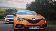 Диви коне: Honda Civic Type R срещу Renault Megane R.S.