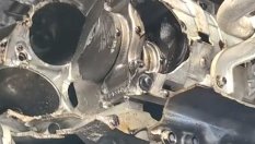 Двигател на Jeep се взриви след неправилно теглене