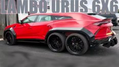 Lamborghini Urus се превърна в шестколесно чудовище 