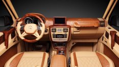 Руснаци тапицираха G65 AMG с крокодилска кожа 
