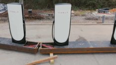 Технология на Tesla променя правилата на зарядната инфраструктура