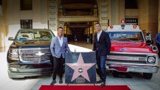 Автомобил получи звезда в "Алеята на славата" в Холивуд