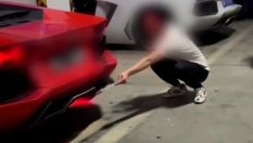 Барбекю върху Lamborghini Aventador няма как да е добра идея