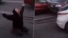 Пияно момиче потроши 7 коли и изпадна в транс