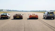 Семейна Skoda унижи Ferrari и Lamborghini на пистата