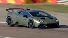 Защо Ferrari тества Lamborghini Huracan STO на пистата си?