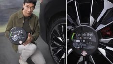 Нова джаджа на BMW помпа гумите в движение