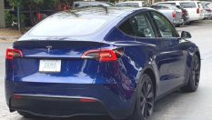 Tesla Model Y се появи на пътя