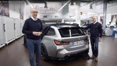 BMW повдигна завесата на M3 Touring