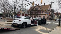 Крадци отмъкнаха две Lamborghini и ги удариха едно в друго