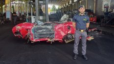 Полицаи нарочно унищожиха Ferrari F430